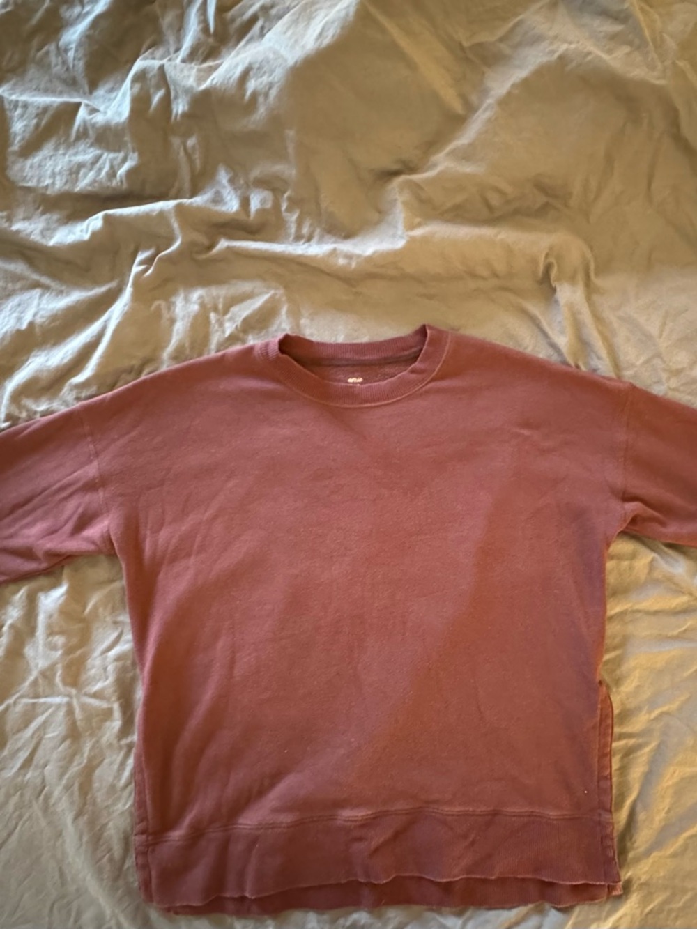 Aerie Oversized Sweater in Mauve Rose
